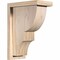 Ekena Millwork Ridgewood Smooth Corbel w/Backplate, Douglas Fir, 5 1/2"W x 10"D x 14"H COR06X10X14RID01SDF - alternate 1